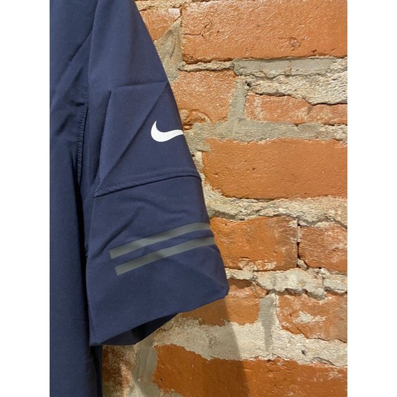 New Mens Nike On Field Chicago Bears Polo Shirt Large L Navy Dri-Fit Apparel NWT - Picture 2 of 7